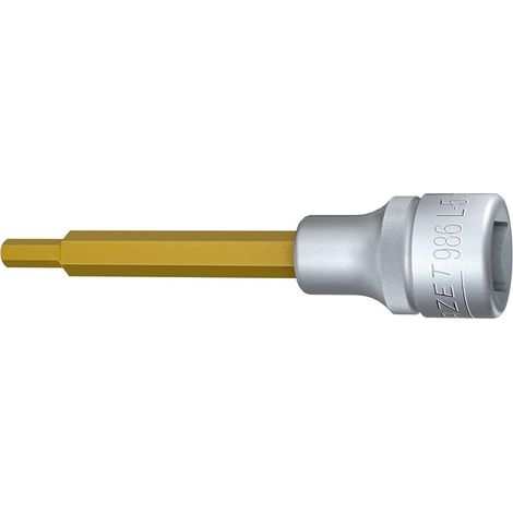 Steckschlüsseleinsatz 986L-5 1/2 Zoll Innen-6-kant SW 5mm L.100mm HAZET
