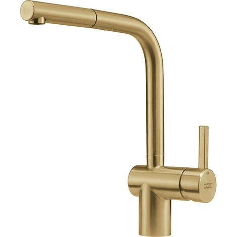 Franke Atlas Neo - Spültischarmatur FC 3791.504 mit ausziehbarem Auslauf, Gold 115.0681.242