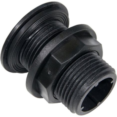 RACCORDO DIRITTO NYLON P/CASSONI 1.1/4 MASCHIO Q.TA 10