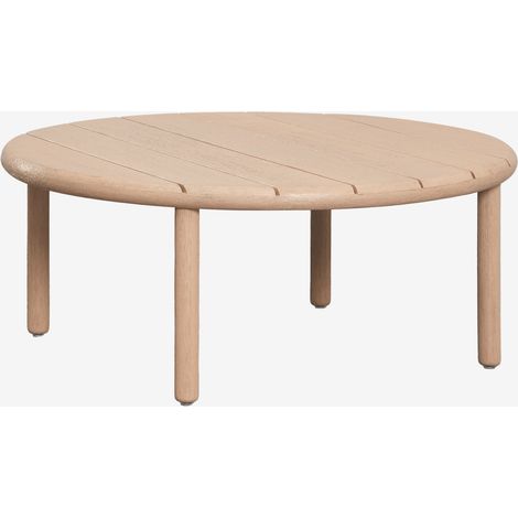 Mesa de centro redonda en madera de acacia Olivia SKLUM
