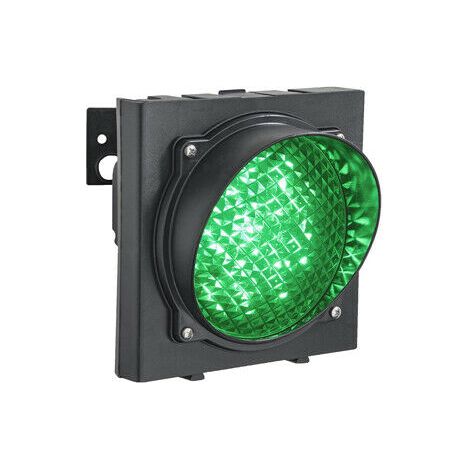 Semaforo Verde Singola 1 Luce 230v Led Lampada Monolampada Parcheggio Impianto
