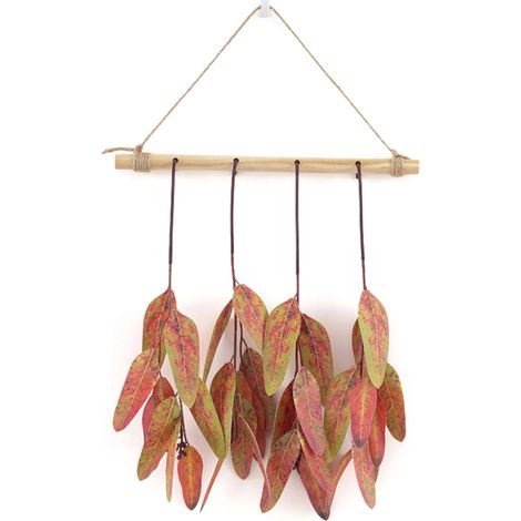 Branchement Artificiel Feuillage Eucalyptus Vert 30cm Décoration Automne Hiver Maison Mariage (1/2)