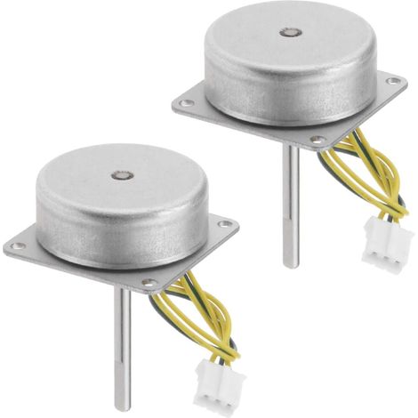 Lot de 2 mini éoliennes 3-24 V 3 phases AC Micro Hand Brushless Motor Mini Generator Wind Turbines Generator pour jouet modèle expérimentation aide pédagogique