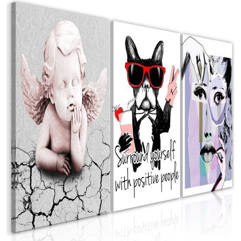 Tableau Imprimé "Portraits Collection" 30 x 60 cm (1/2)