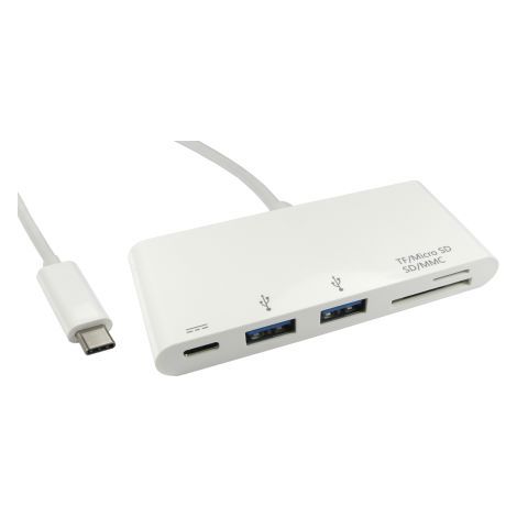 Hub USB RS PRO, USB 3.0 2 ports, USB C ( Prix pour 1 )