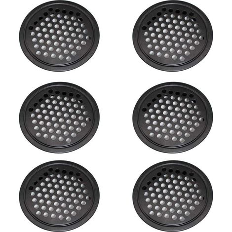 [NEVER USED] Pieces Stainless Steel Ventilation Grille, Ventilation Grille, Cabinet Ventilation Grille - 60 mm Round Ventilation Grille Can Be Used In Kitchen Furniture Stainless Steel Ventilation Gri (1/4)