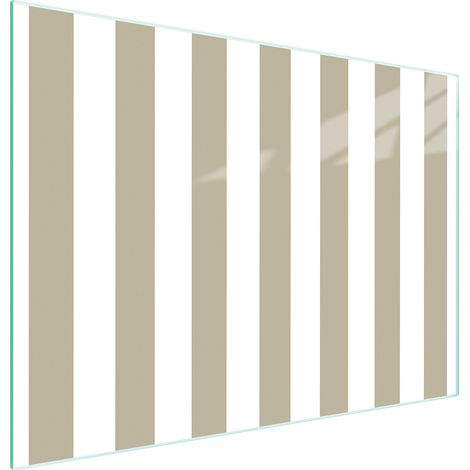 Planche à découper en verre à rayures 40x30 (1/5)