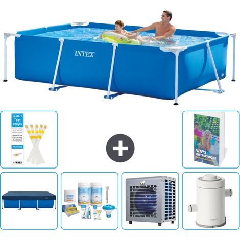 Intex Piscine Tubulaire Rectangulaire - 260x160x65 cm - 5-pièces S90 (1/5)