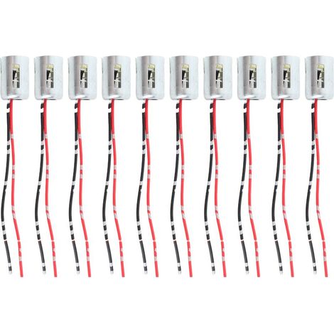 Douille 1157 - Connecteur LED Métal Caoutchouc - Pour Feux Arrière Clignotants Voiture Camion Camping-Car - Lot de 10 (1/5)