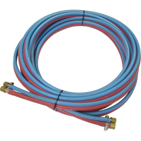 Kit de tuyaux doubles avec raccords - 20 m
