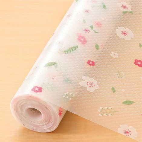 Alfombrilla para cajones cocina, Revestimiento lavable EVA estantes, Impermeable antideslizante, Sin adhesivo, Tamaño: 30 x 300 cm, Transparente (1/5)
