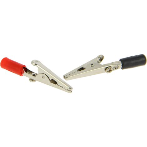 Xltech 2 Krokodilklemmen N+r
