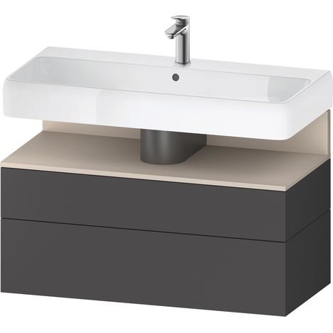 Duravit Collection One mueble bajo lavabo, 1 extraíble y 1 cajón,