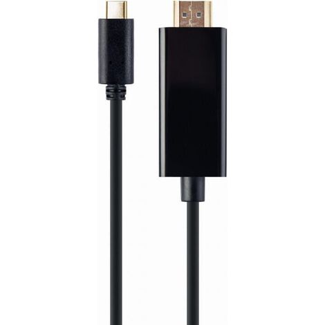 ADAPTADOR USB-C A HDMI-MACHO 4K 60HZ 2 M NEGRO (1/2)