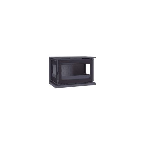 FM Estufa de leña acero/fundición/cristal vitrocerámico M-173 FK 12.5kW (1/4)