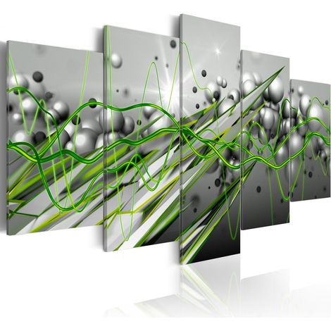 Quadro - Green Rhythm - 200x100 (1/4)