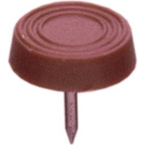 250 x SOTTOSEDIA C/FALSA VITE 20 MM MARRONE
