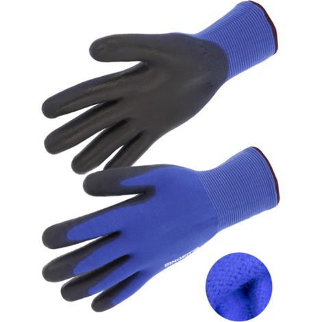 Gants Spécial froid 2 couches Paume enduite PU- SINGER - NYMFLEX T10 (1/2)
