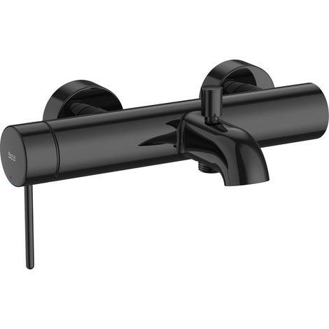ROCA A5A023FCN0 NU Grifo Monomando para Baño-Ducha con Inversor Automático Maneta Pin Negro Titanio - ref: A5A023FCN0 (1/2)