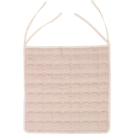 Coussin De Chaise En Lin - Housse Amovible 43x43cm - Pour Salle À Manger Jardin Bureau - Lot De 1 (1/5)