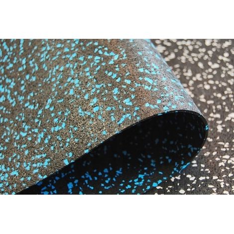 Alfombrilla protectora para bicicleta estática Orbi-Trek, cinta de correr y otros equipos de 1 m x 2 m. (1/3)