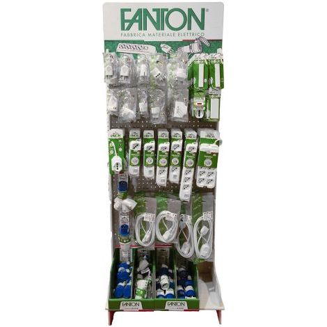 ESPOSITORE MATERIALE ELETTRICO 183 pezzi misti