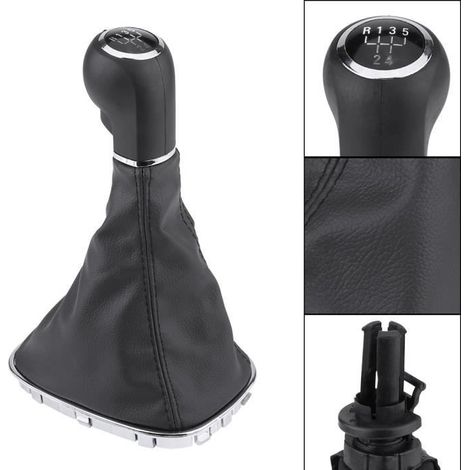 Soufflet de pommeau de levier de vitesse pour Opel Corsa D 009140093 19276456 (1/4)