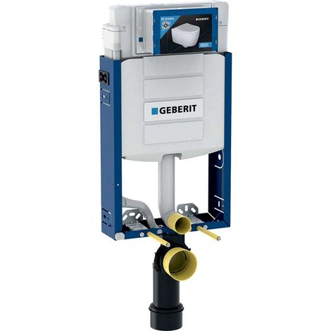 Geberit Kombifix - Installationselement für Wand-WC, 108 cm, Unterputz-Spülkasten SIGMA 12 cm 110.302.00.5 (1/3)