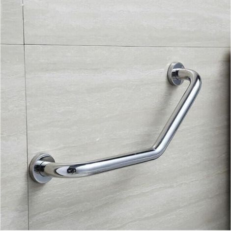 Barra di sostegno per vasca da bagno da 45 cm, barra di sostegno a parete, portasciugamani per anziani. (1/5)