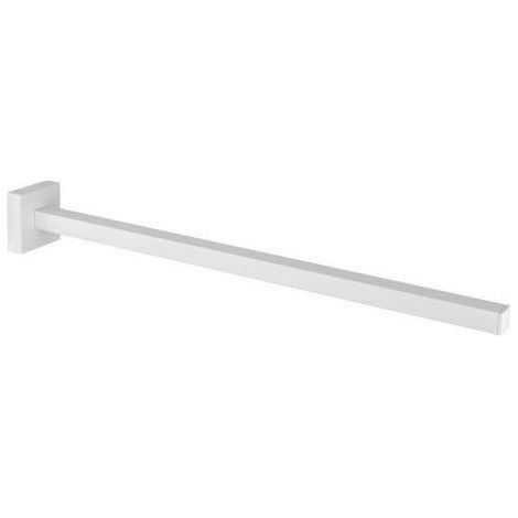 PORTE SERVIETTES QUATTRO LATERAL 40 CM BLANC - CRISTINA ONDYNA QU21524 (1/4)