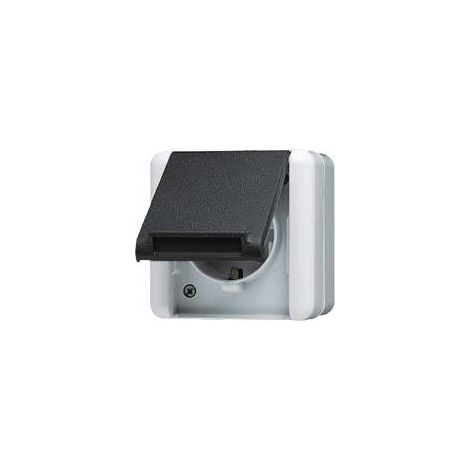 Prise électrique Jung 820W gris anthracite 16 ampères 250 volts