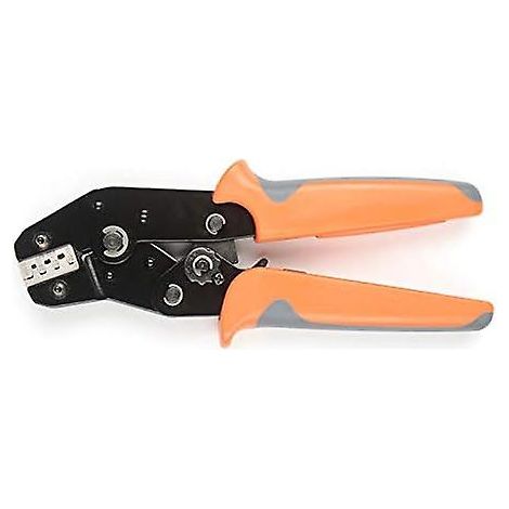 Pince à sertir Sn-28b pour broches Dupont AWG 28-18 (0,1-1,0 mm), à cliquet auto-ajustable, connecteur KF2510 (2,54 mm x 3,96 mm), Iwiss Sn-28b (1/5)