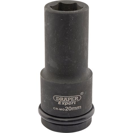 Draper Hi-Torq 20mm Metric Deep Impact Socket for 3/4" Square Drive (Model 05052)