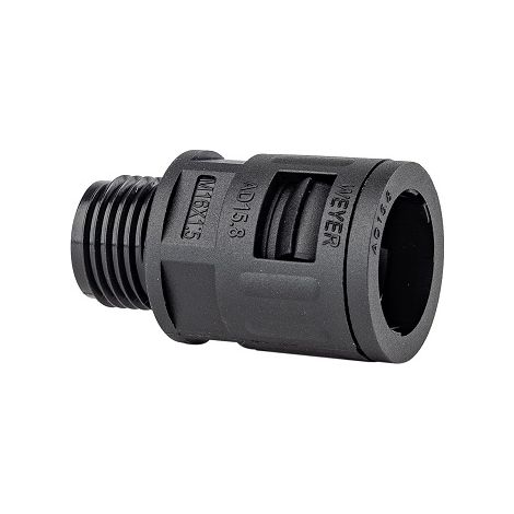Raccord de gaine RS PRO M16x1.5, taille 12mm en Polyamide, IP66 ( Prix pour Paquet de 5 )