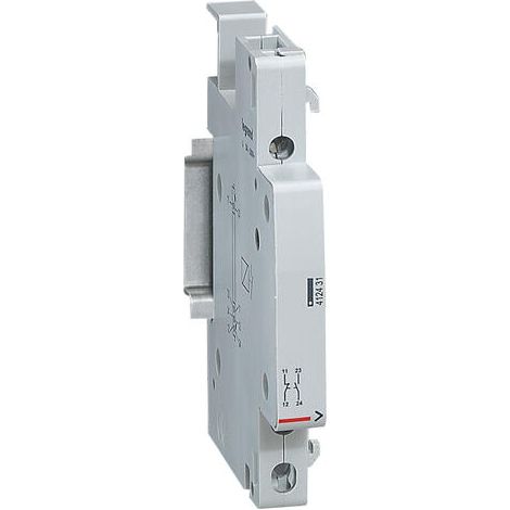 Auxiliaire de signalisation pour contacteur 40A et 63A - 5A 250V - contact O+F - 0,5 module - LEGRAND