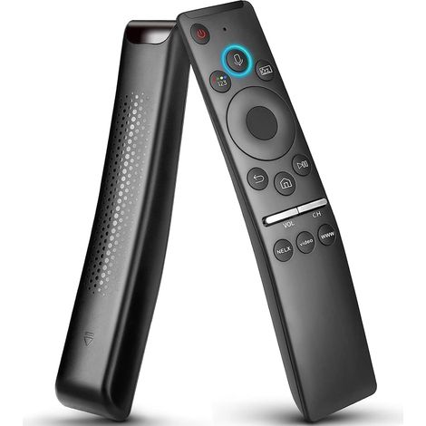 Télécommande vocale universelle 2 pièces compatible avec les téléviseurs Samsung Smart Curved Frame QLED LCD 8K 4K, télécommande vocale uniquement pour les modèles de téléviseurs 2019 2023 avec foncti (1/5)