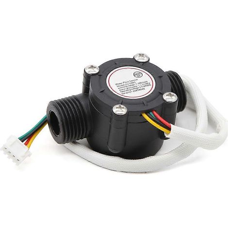 Capteur à effet Hall G1/2" pour la mesure de débit d'eau de 1 à 30 L/min à 1,75 MPa (1/5)