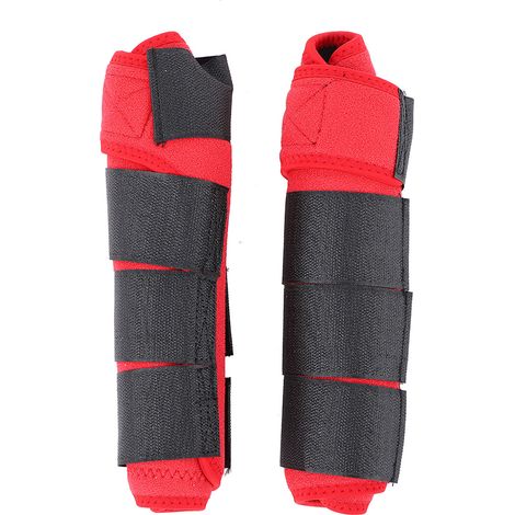Bandeau De Protection Pour Pattes De Cheval - Réglable - En Tissu Élastique Doux Et Respirant - Pour Soutien Des Tendons Et Ligaments - Par Paire (1/5)