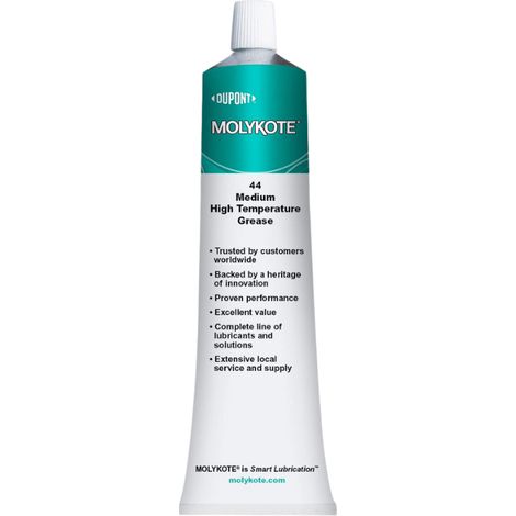 Molykote 44 Medium 100g, grasa de silicona de alta temperatura y resistente a la oxidación para rodamientos.