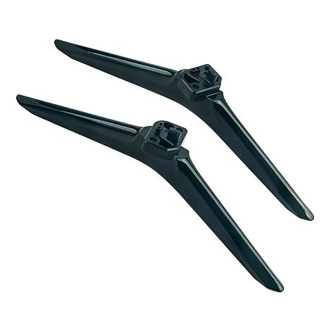 TV Stand Stands, Replacement for 58R6E3 TV Table Mount, Fixed, Alloy Steel Black (1/3)
