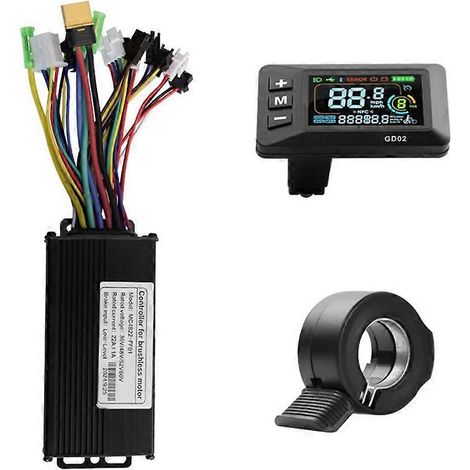22A Brushless-Controller, GD02 LCD-Bildschirm und 130X Gashebel-Kit (1/5)