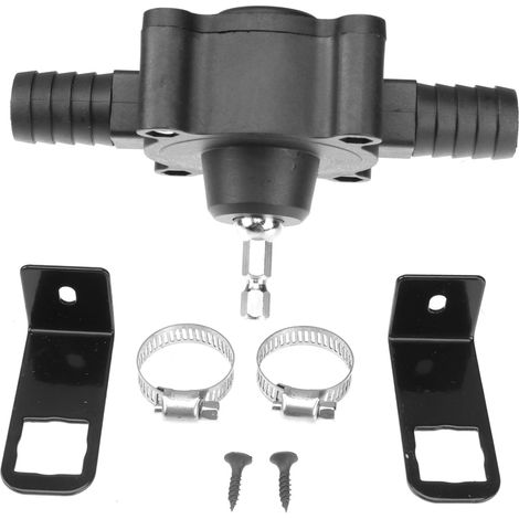Pompe De Forage Électrique Auto-amorçante à Vis, Transfert Eau Fluide Légère, Compatible Perceuse Sans Fil, Compacte Et Portable, Usage Domestique Et Transfert Liquide (1/5)