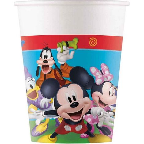 Bigiemme Bicchiere Mickey Rock The House 200 Ml 8 Pz