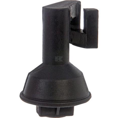5 isolateurs de remplacement: Isolateur intermédiaire pour piquets en acier - 10 pièces