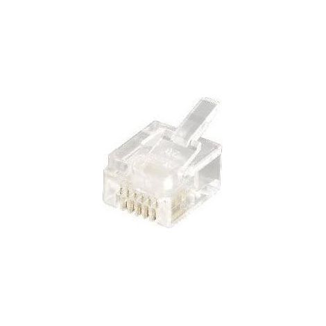 Equip 121131 Drahtverbinder RJ-12 (6P6C) Transparent