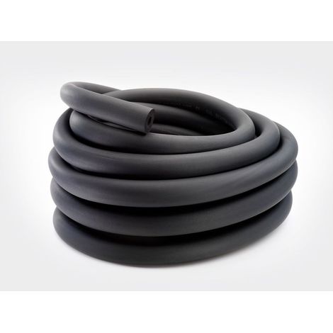 AEROFLEX® SH COIL Pipe Insulation, Pipe Lagging - Continuous, Self-Adhesive, Flexible Insulation Material from Closed-Cell Foam Rubber Base, Black - 15 x 10 mm/30m