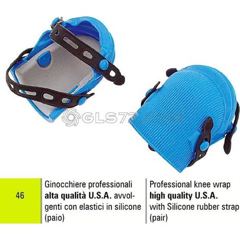 PAR DE GENOLLERES PROFESSIONALS U.S.A. SIGMA 46 ENVOLVENTE ELŽÇSTICO DE SILICONA