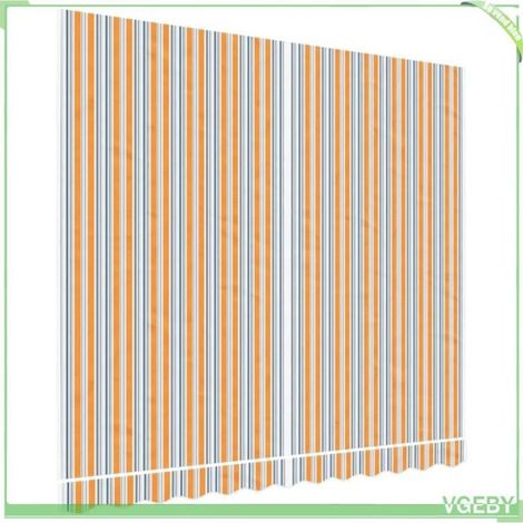 Toile de store de remplacement - FAFEICY - 367724 - Rayures multicolores - 3x2,5 m - Imperméable & anti-UV (1/5)
