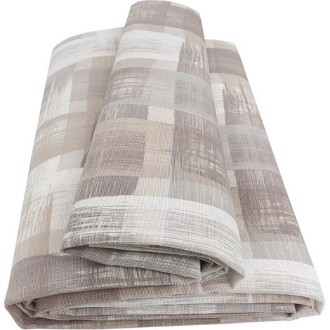 Telo Arredo Striato Moderno Multiuso Copridivano Cotone Gran Foulard Coperta Picnic - 170X280 Cm