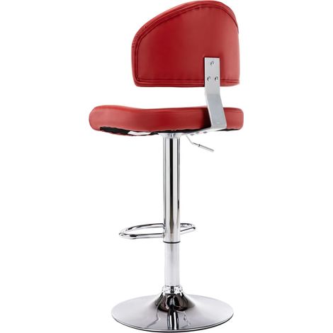 Maison Exclusive - Barhocker Weinrot Kunstleder